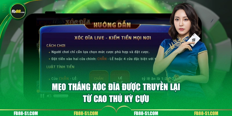 Mẹo thắng Xóc Đĩa được truyền lại từ cao thủ kỳ cựu
